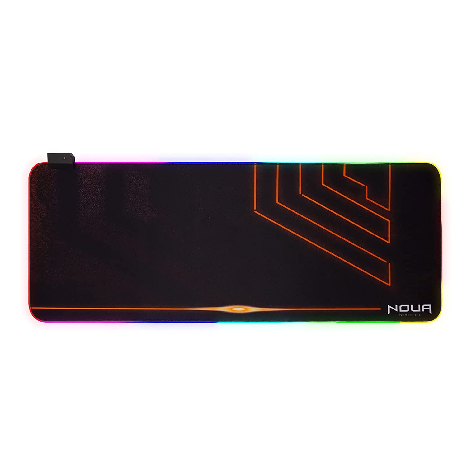 Noua Dusk Tappetino Mouse Gaming RGBGrande Mouse Pad 14 Effetti Luce XXL 800x300 foto 2