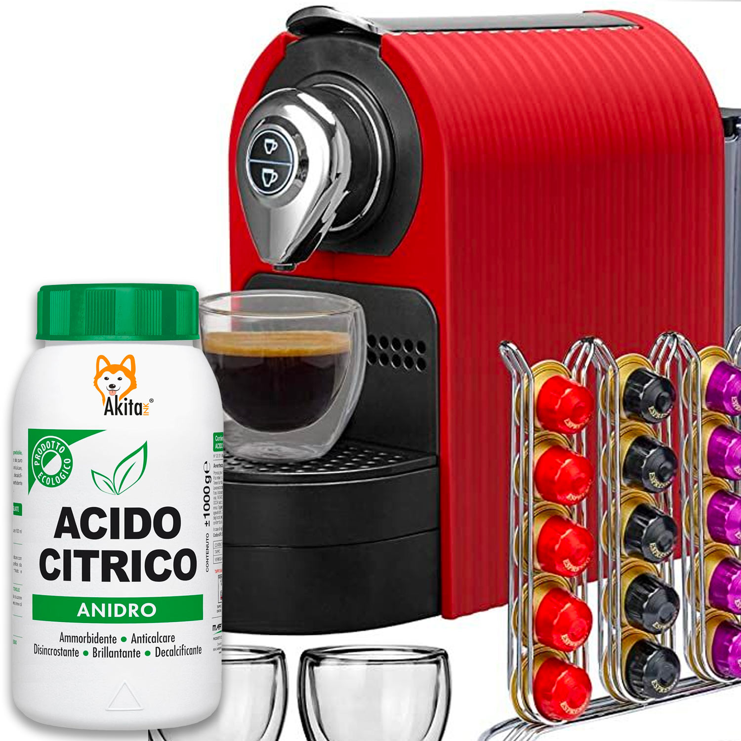 Akitaink 2 PZ Acido Citrico Anidro Naturale Ecologico, Multiuso e Versatile 2 KG foto 6