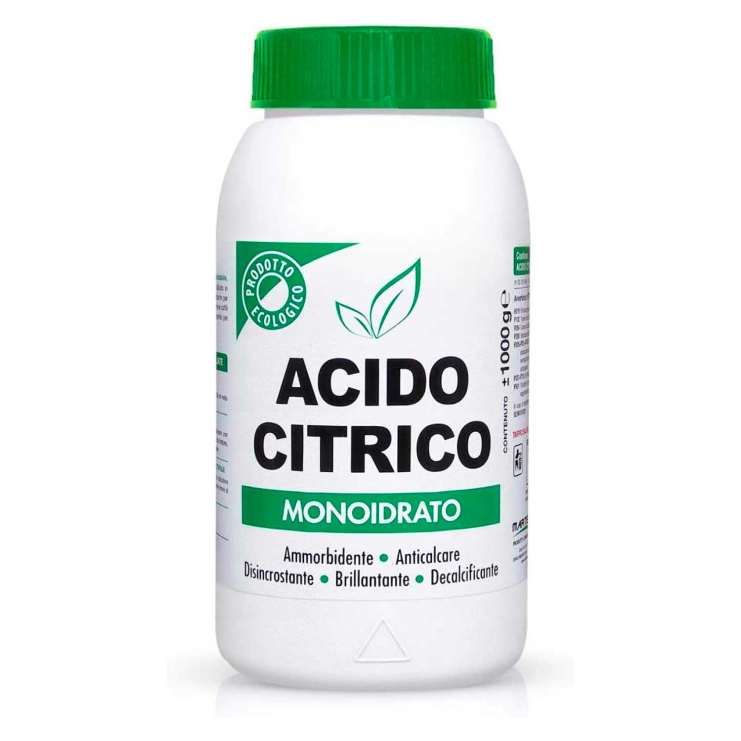 Marten acido citrico monoidrato anticalcare disincrostante decalcificante kg. 1