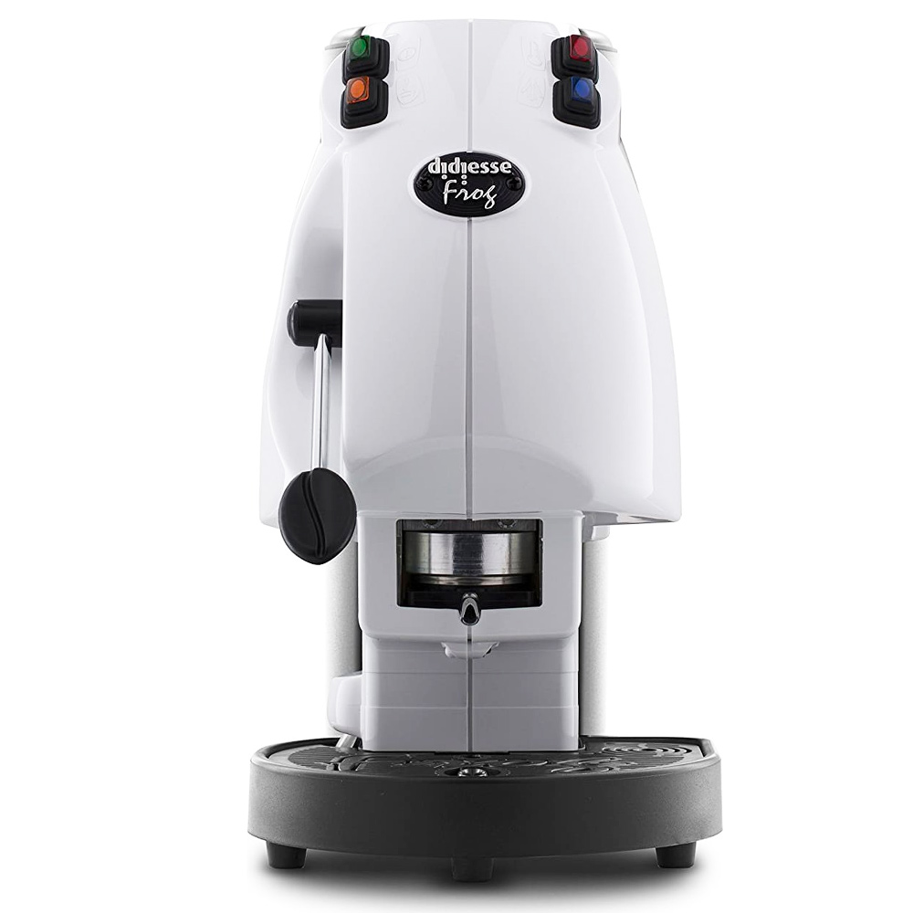 Frog revolution macchina da caffe' a cialde 38 e 44 mm di colore bianco  650W - Nonsoloinformatica