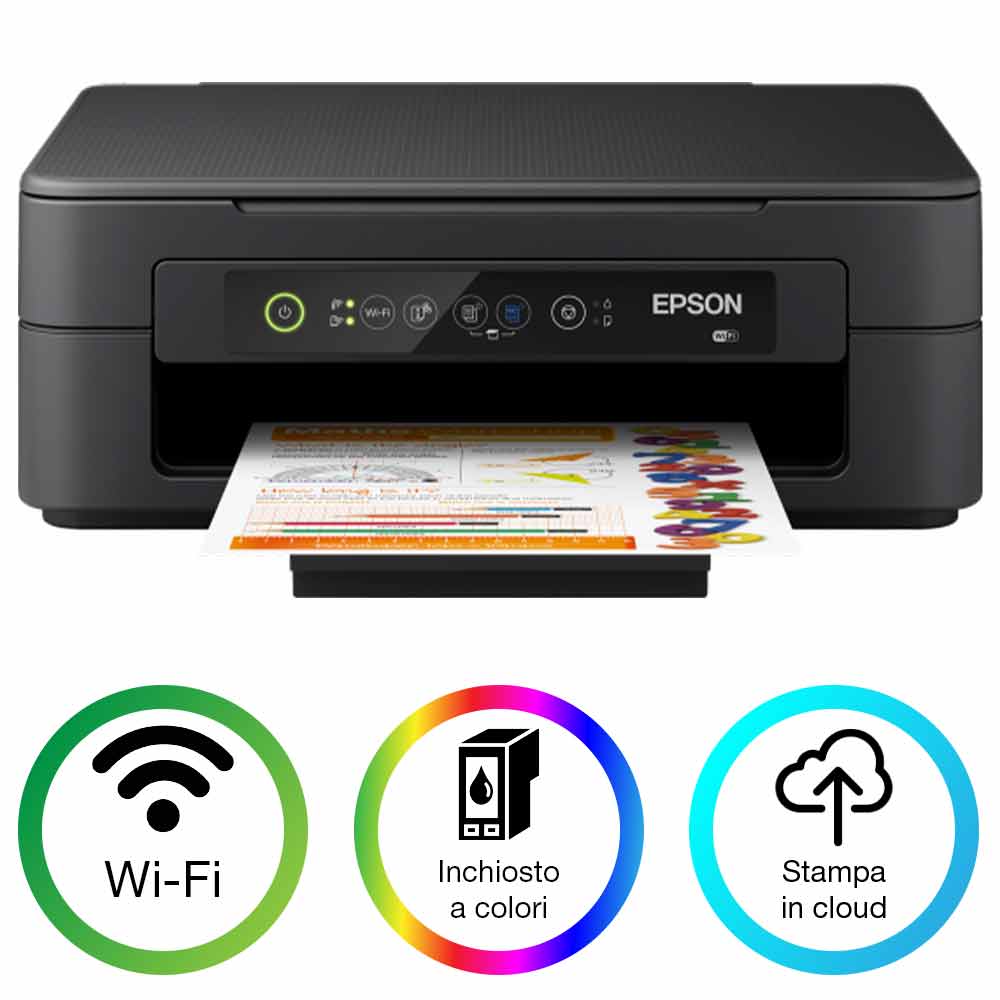 Stampante multifunzione ad inchiosto epson xp-2100 wifi fotocopiatrice a  colori - Nonsoloinformatica