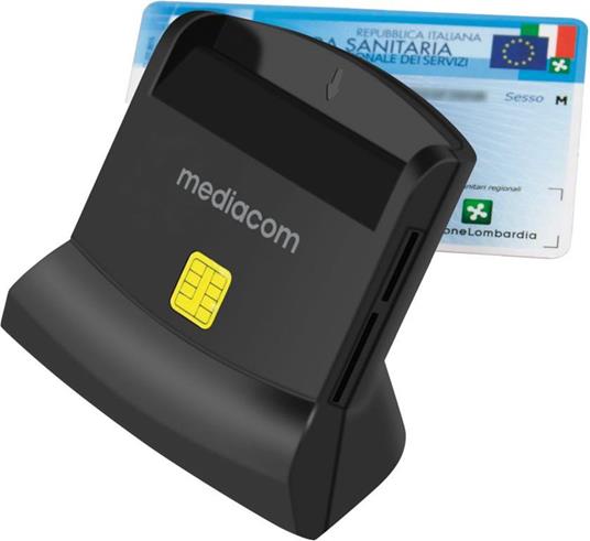 LETTORE SMARTCARD + SDCARDS MD-S401 foto 2