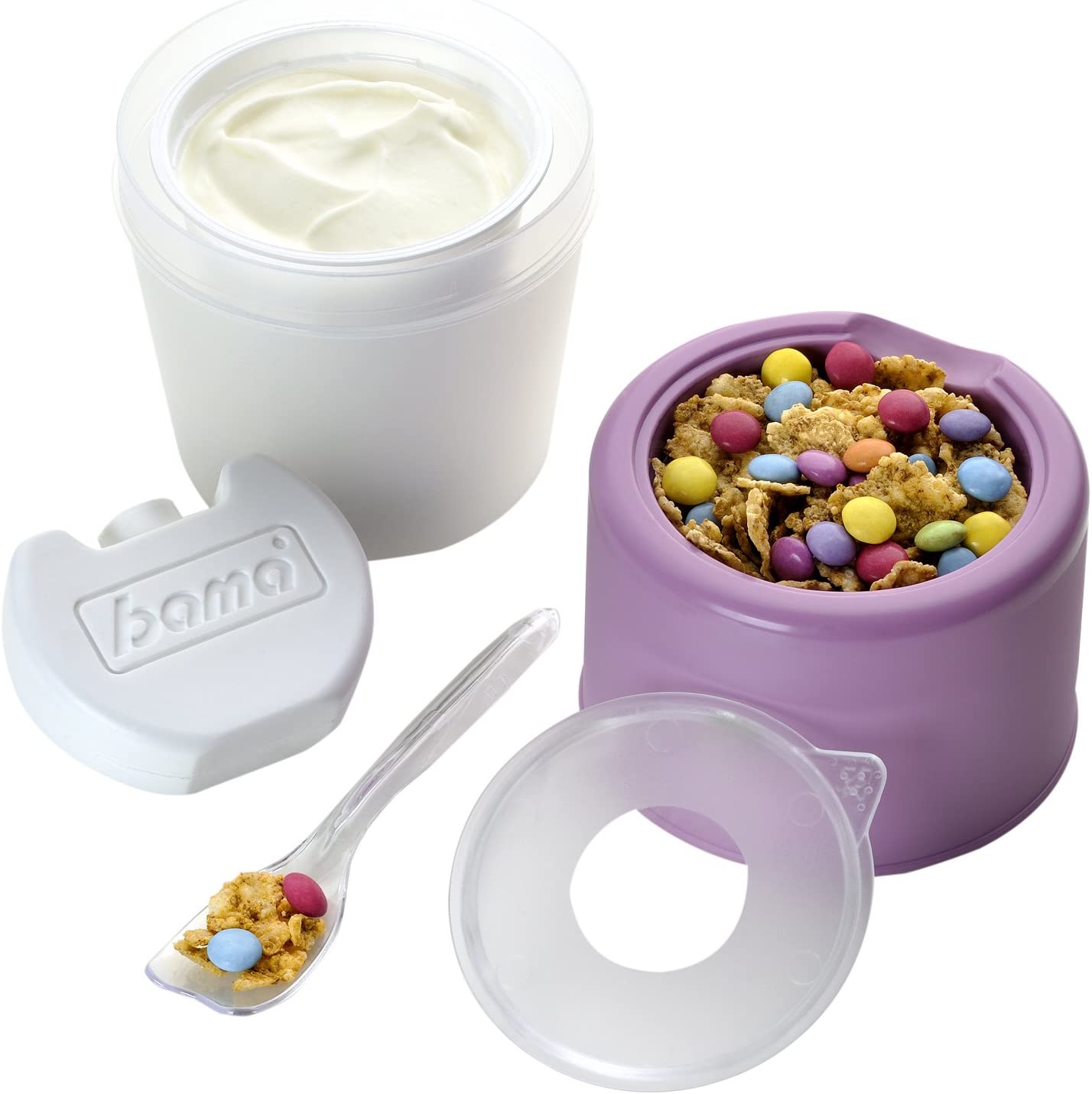 Bama Yo Kit Portayogurt, 9 cm, colori assortiti foto 2