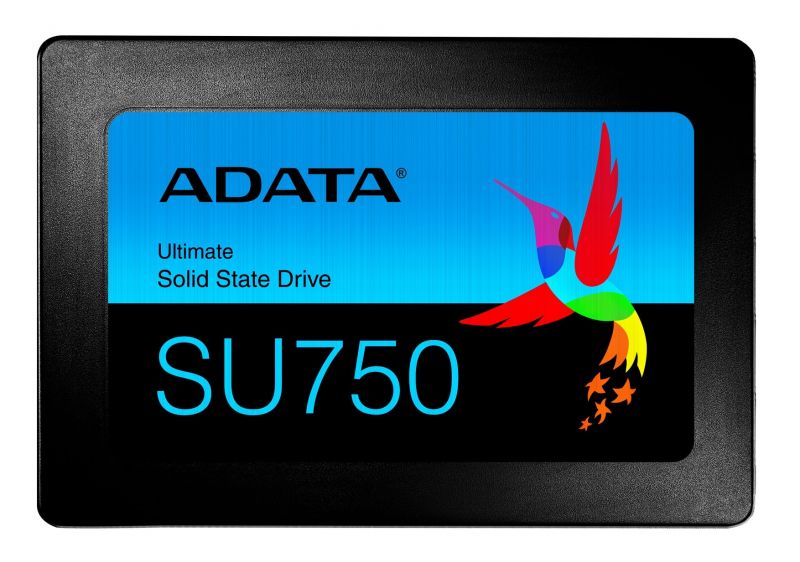 SSD 2,5 512GB SATA 6GB/S SU750 550/520 MB/S R/W ADATA 3D TLC foto 2