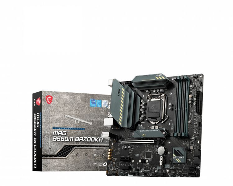 MB MSI B560M BAZOOKA SKT1200 4D4 2M.2 6S3 U3.2 HDMI/DP MATX foto 2