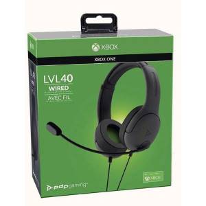 XBOX ONE PDP LVL40 Stereo Headset Black foto 2