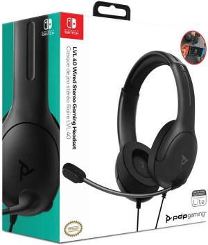 Switch PDP LVL40 Wired Headset Black foto 2