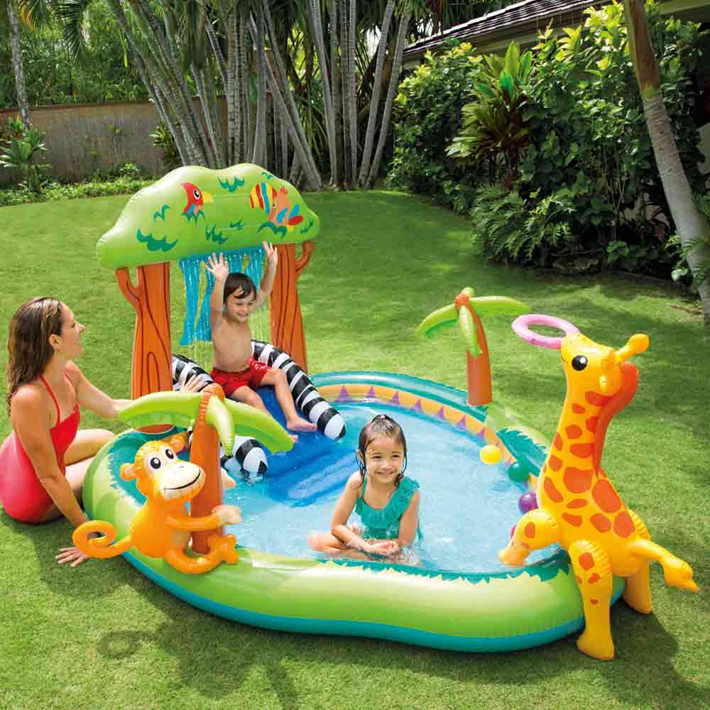 Piscina gonfiabile per bambini piscina con palline per bambini giocattoli  per bambini Indoor Outdoor gioco d'acqua portatile centro giochi piscina  per bambini - AliExpress