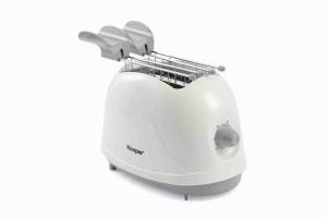 Kooper Tostapane Toastysmart 2 Pinze 700W Verde Base Bianca foto 2