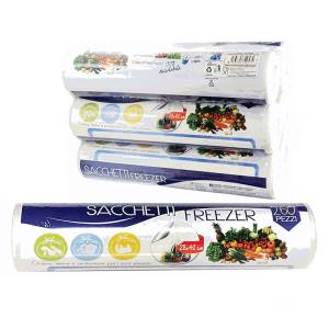 1 Rotolo da 260 Sacchi Freezer 28x42cm