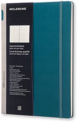 Moleskine Workbook Copertina Rigida Formato A4 Verde foto 2