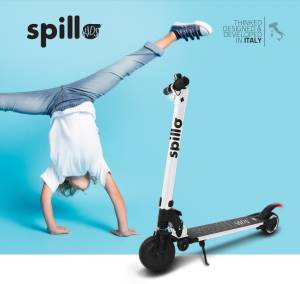 The ONE Scooter Elettrico Spillo Kids 150W White foto 2