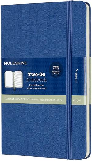 Moleskine Taccuino Two-Go Blu Lapis 11.5x18cm - Nonsoloinformatica