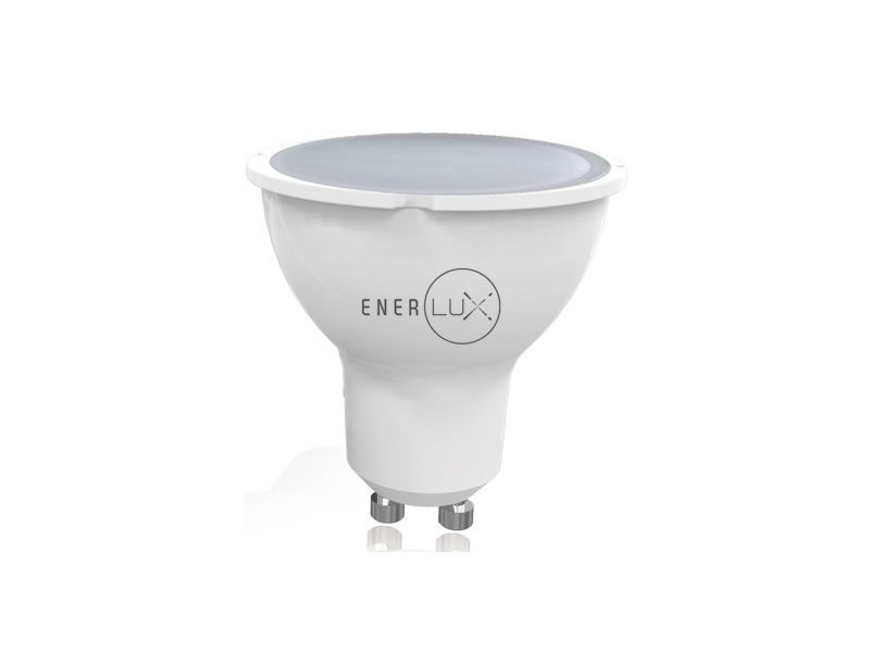 LAMPADINA LED ENERLUX GU10 9W 2800#176,K LUCE CALDA FARETTO LUME foto 2