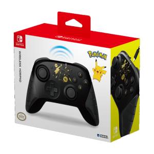 Switch Hori Horipad Wireless Controller Pikachu Black  Gold Edition foto 2