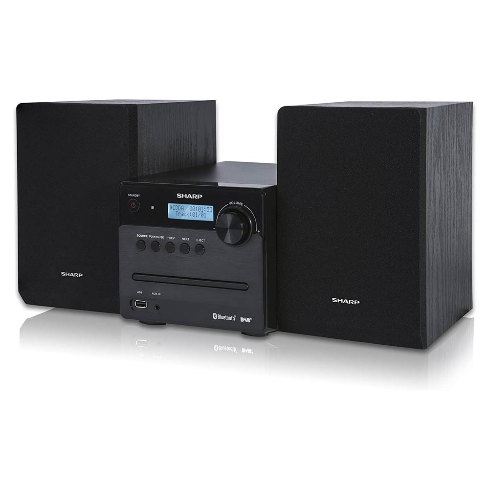 Impianto Sharp XL-B515D Hi-FI, 2 altoparlanti 40W, USB, Radio DAB, Bluetooth, CD foto 3