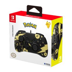 Switch Hori Horipad Mini Pikachu Black  Gold Edition foto 2