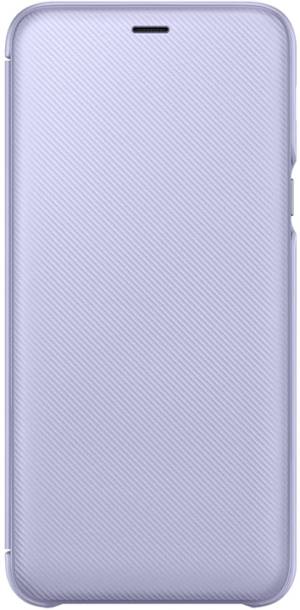 Samsung Wallet Cover WA605CVE Galaxy A6 Plus Violet foto 2